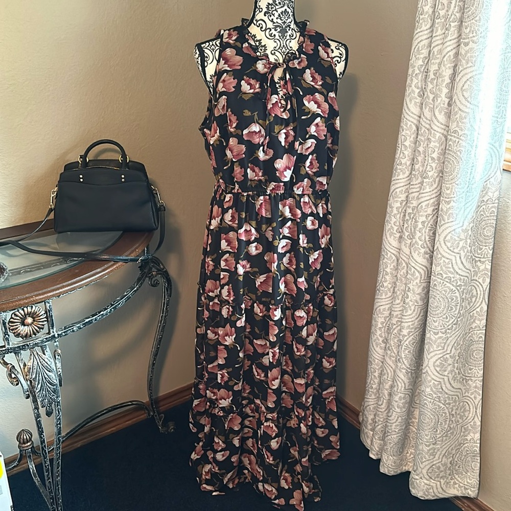 Indigo Rose dress